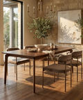 Kenzo Solid Acacia Wood 60" Dining Table
