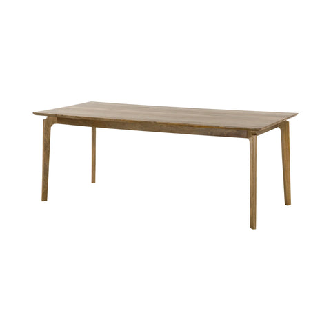 Solid mango wood dining table