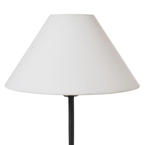 Kitts Matte Black Cast Aluminum Table Lamp -3