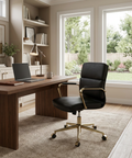 Kleo Onyx Faux Leather Office Chair 