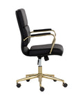 Kleo Onyx Faux Leather Office Chair -3