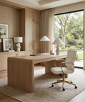 Kleo Snow Faux Leather Office Chair 