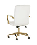 Kleo Snow Faux Leather Office Chair -4