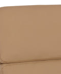 Kleo Tan Faux Leather Office Chair-6
