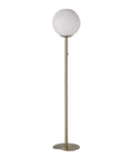 Koloa Champagne & White Glass Floor Lamp -2