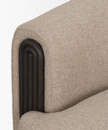 Kornelia Mushroom Fabric Barrel Accent Chair -6