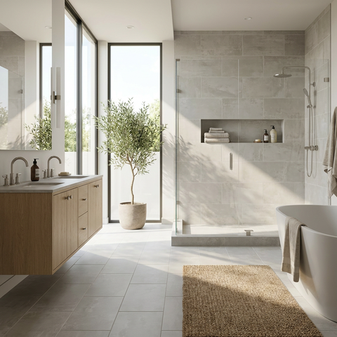 stone look floor tile