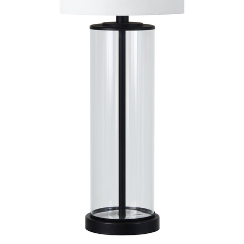 LPT1235-Desdemona Clear Glass Table Lamps (Set of 2) -4