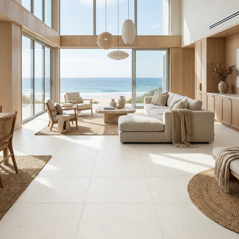 concrete look floor tile