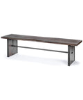 Ledger I Brown Live Edge Dining Bench -1