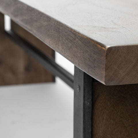 Ledger I Brown Live Edge Dining Bench -5
