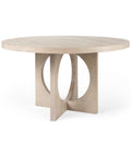 Liesl 54" Grey Mango Wood Dining Table