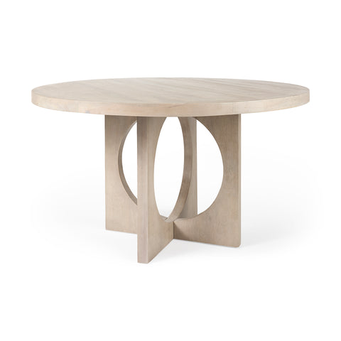 Liesl 54" Grey Mango Wood Dining Table