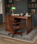 Lifestyle Reclaimed Wood African Dusk Executive Desk