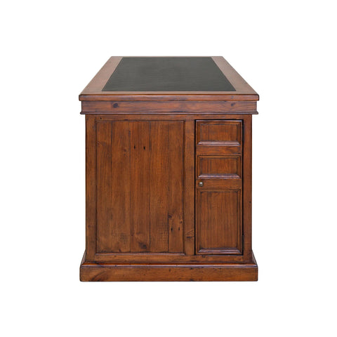 Lifestyle Reclaimed Wood African Dusk Executive Double Desk-2