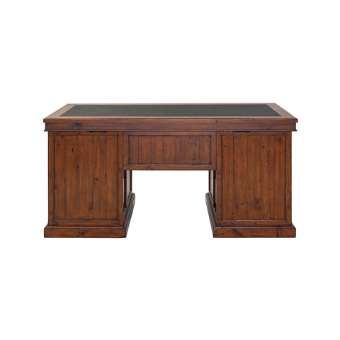 Lifestyle Reclaimed Wood African Dusk Executive Double Desk-3