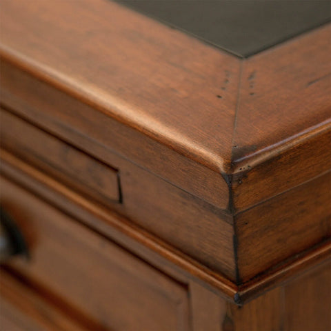 Lifestyle Reclaimed Wood African Dusk Executive Double Desk-4