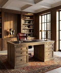 Lifestyle Reclaimed Wood Sundried Executive Desk