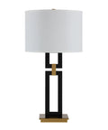 Lila Matte Black & Gold Table Lamp -1