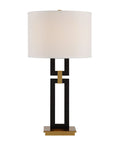 Lila Matte Black & Gold Table Lamp -2