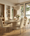 Linea Pebble Upholstered Dining Chair - Set of 2 Amisco