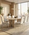 Linea Pixel Grey Modern Upholstered Dining Chair 