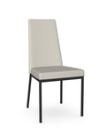 Linea Sleet Black Modern Upholstered Dining Chair -2