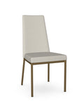 Linea Sleet Gold Modern Upholstered Dining Chair