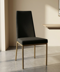 Linea Versailles Gold Modern Upholstered Dining Chair