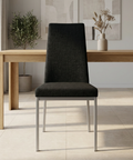 Linea Versailles Grey Modern Upholstered Dining Chair