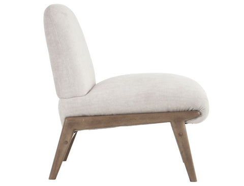 Lisson Beige Velvet Accent Chair-3