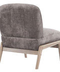 Lisson Dark Taupe Velvet Accent Chair-2
