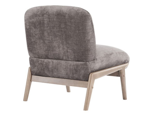 Lisson Dark Taupe Velvet Accent Chair-2