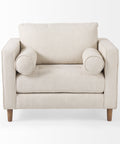 Loretta Cream Fabric Accent Chair -2