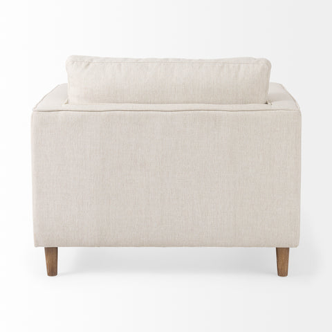 Loretta Cream Fabric Accent Chair -4