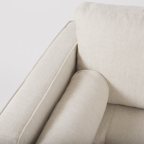 Loretta Cream Fabric Accent Chair -7