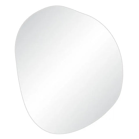 Lunaria Irregular Round Mirror