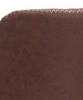 Lyla Brown Modern Faux Leather Counter Stool -5