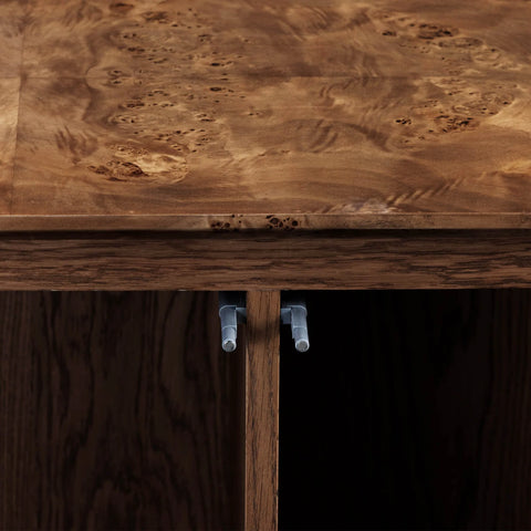 mappa burl veneer sideboard