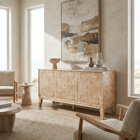 luxury wood sideboard cabinet