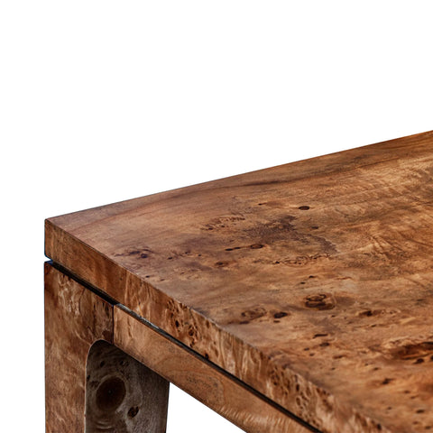 Mappa Dark Burl Dining Table-5
