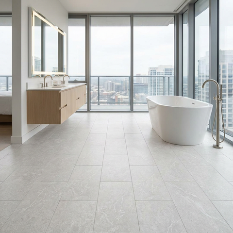 marble look floor tile