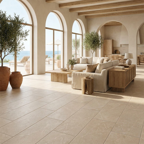 marble look floor tile