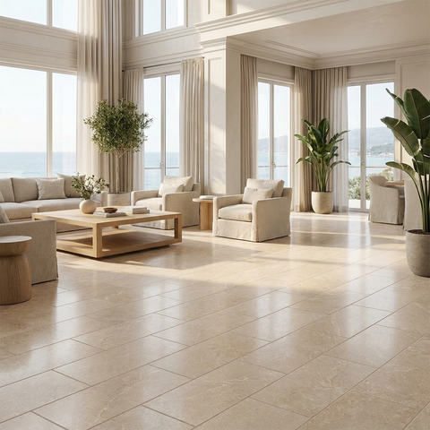 marble look floor tile