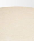 Marbrello 60" Botticino Marble Round Dining Table -3