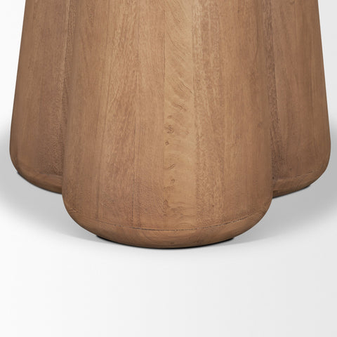 Marilyn 48" Botticino Marble Dining Table -7