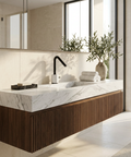 Marmo Black Single Hole Bathroom Faucet