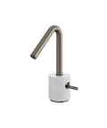 Marmo Brushed Black Chrome Single Hole Bathroom Faucet