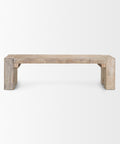 McArthur 64-Inch Whitewash Reclaimed Wood Bench-2