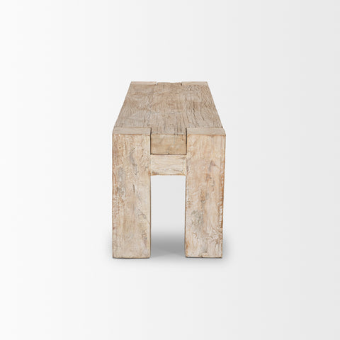 McArthur 64-Inch Whitewash Reclaimed Wood Bench-3
